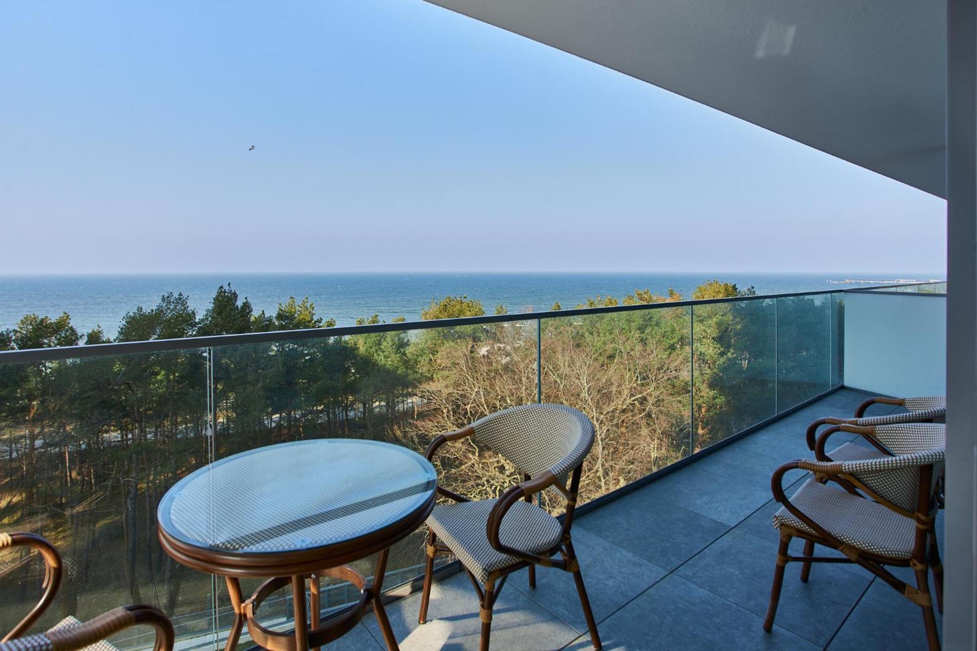Wave - Aurum II Apartment - Front Sea View Miedzyzdroje Exterior foto