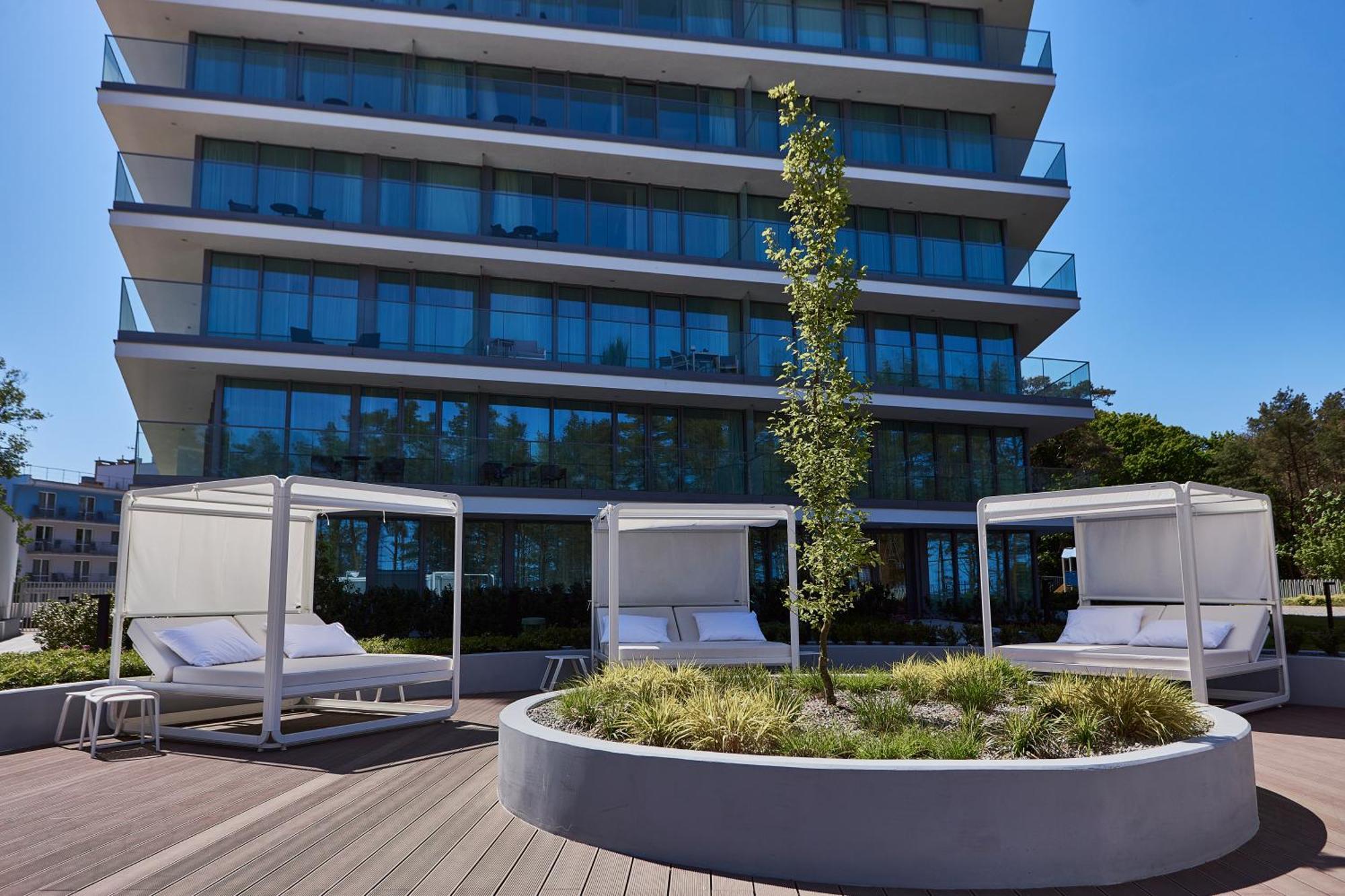 Wave - Aurum II Apartment - Front Sea View Miedzyzdroje Exterior foto
